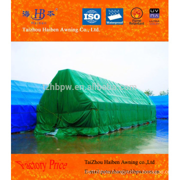 customized PVC coted tarps for goods cover